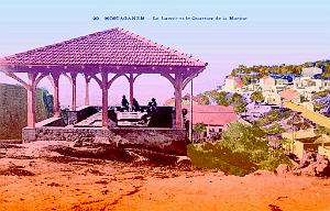 Mostaganem - le lavoir et la quartier de la marine